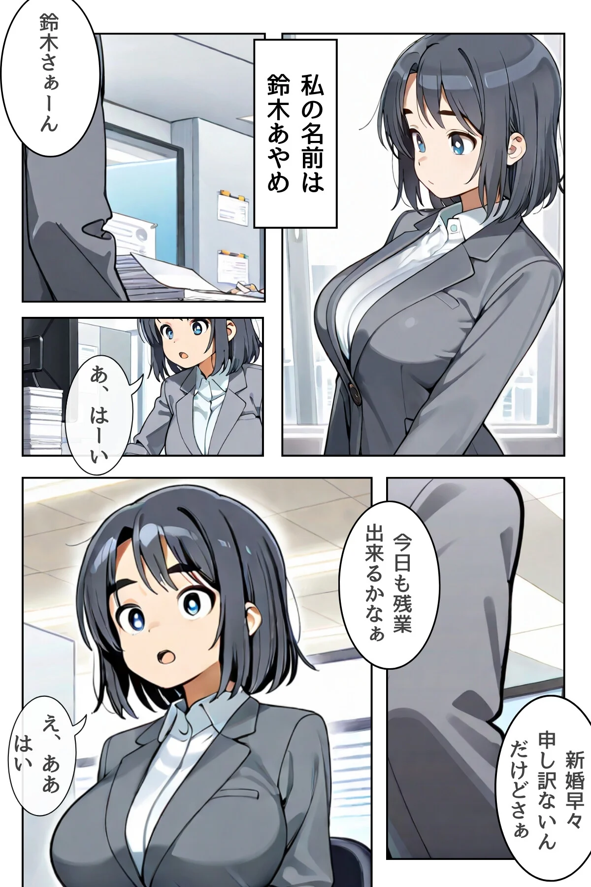 人妻の揉まれるカラダ【オトナ版】〜快楽堕 第1巻 3ページ