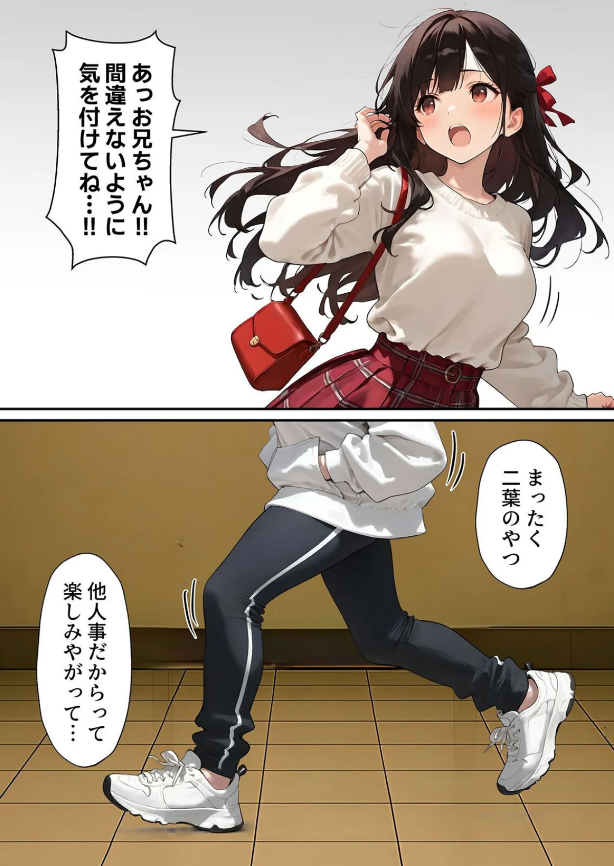 女体化したオレが清楚系ビッチの妹のせいで 第1巻 処女 女子校生 巨乳 20ページ