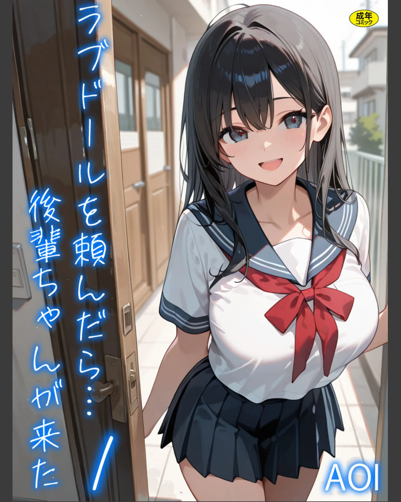 ラブドールを頼んだら… 第1巻 制服 女子校生 巨乳 1ページ